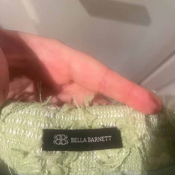 Bella Barnett Coral Green Tweed Skirt Only - Picture 5 of 6